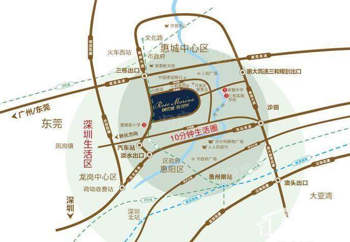 东部现代城位置图