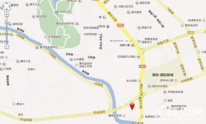 山湖海上城位置图