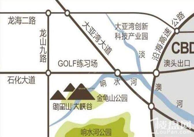 御玺山·大峡谷位置图