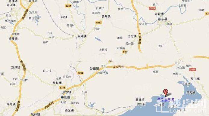 合正东部湾位置图