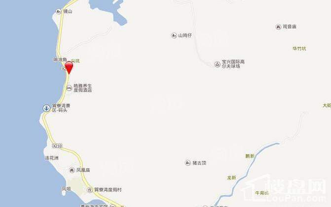 中航元屿海位置图