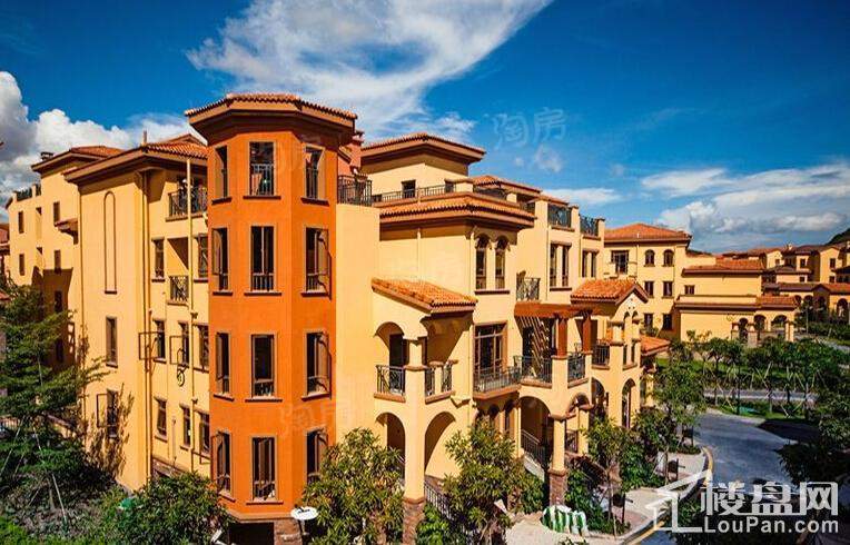 皇庭波西塔诺实景图