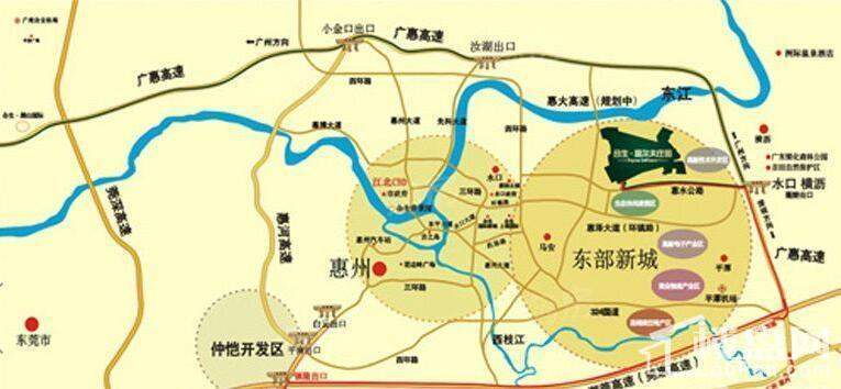 合生愉景湾位置图