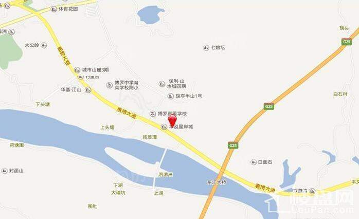 星岸城位置图