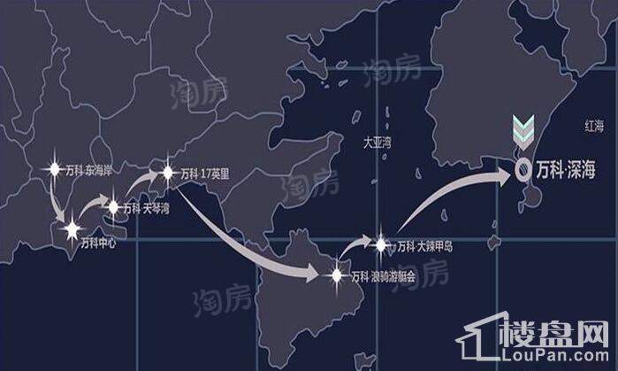 万科双月湾位置图