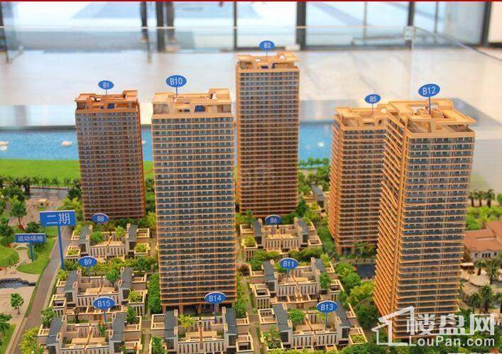 万科双月湾实景图