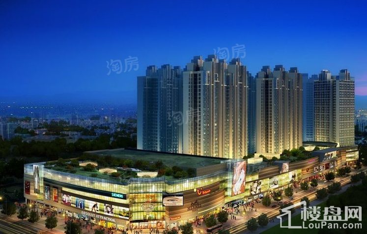 清泉城市广场效果图