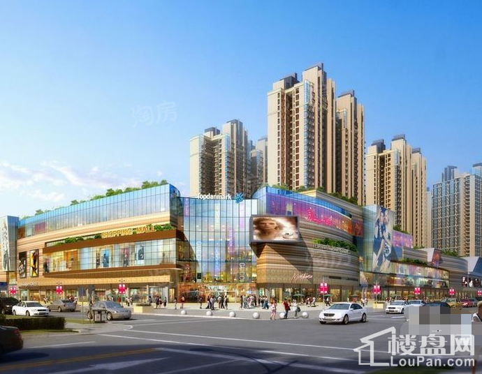 清泉城市广场效果图