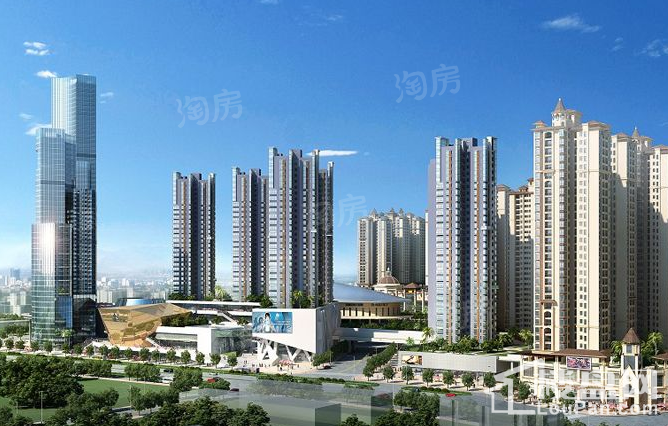 鑫月广场·欢乐海湾效果图