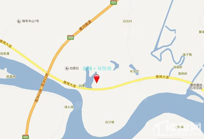 润城·双璧湾位置图