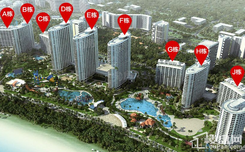 金融街巽寮湾效果图