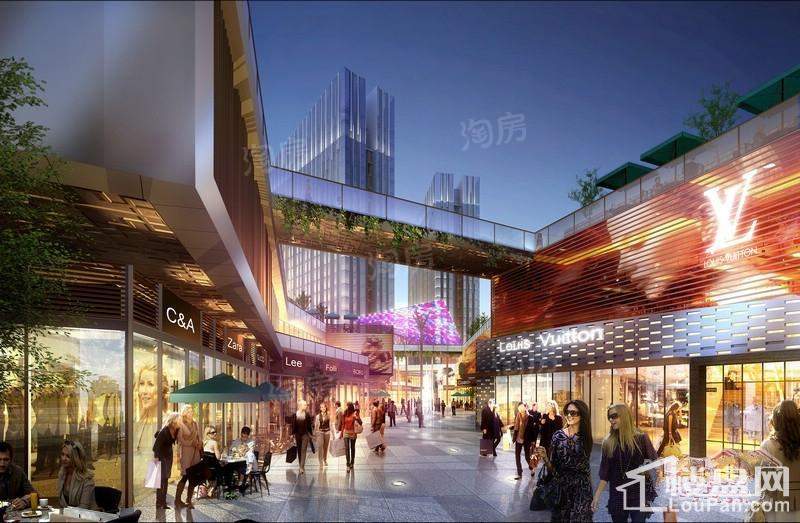 萝岗敏捷广场效果图