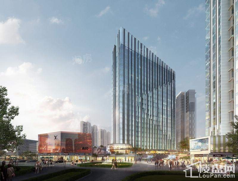 萝岗敏捷广场效果图