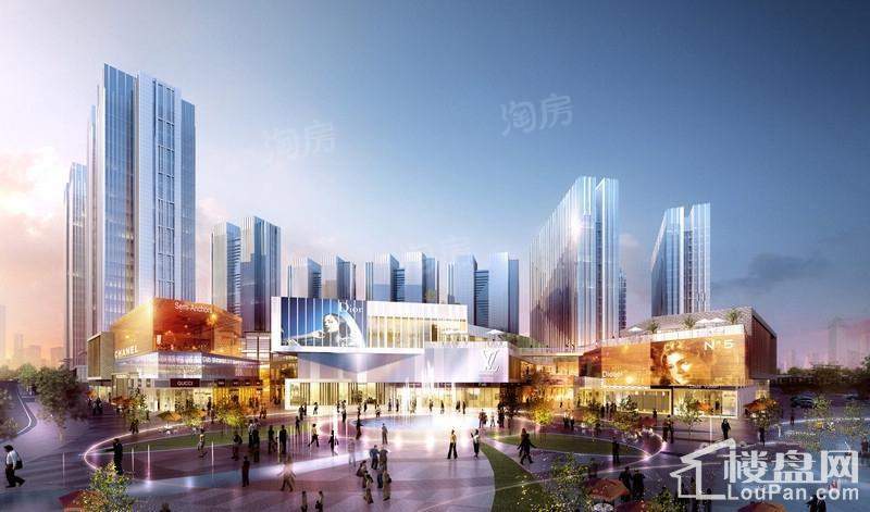 萝岗敏捷广场效果图