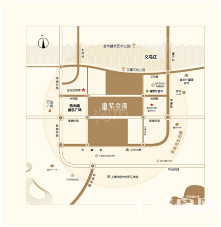 紫金湾位置图