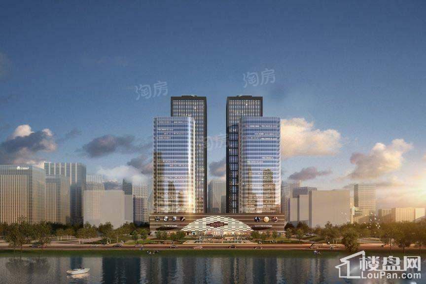 永和龙子湖中央广场效果图