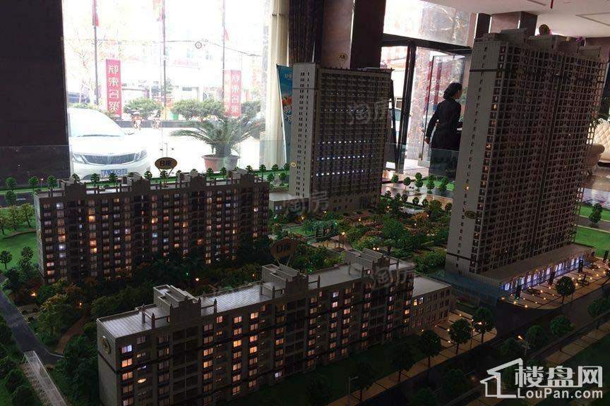 郑东名筑实景图