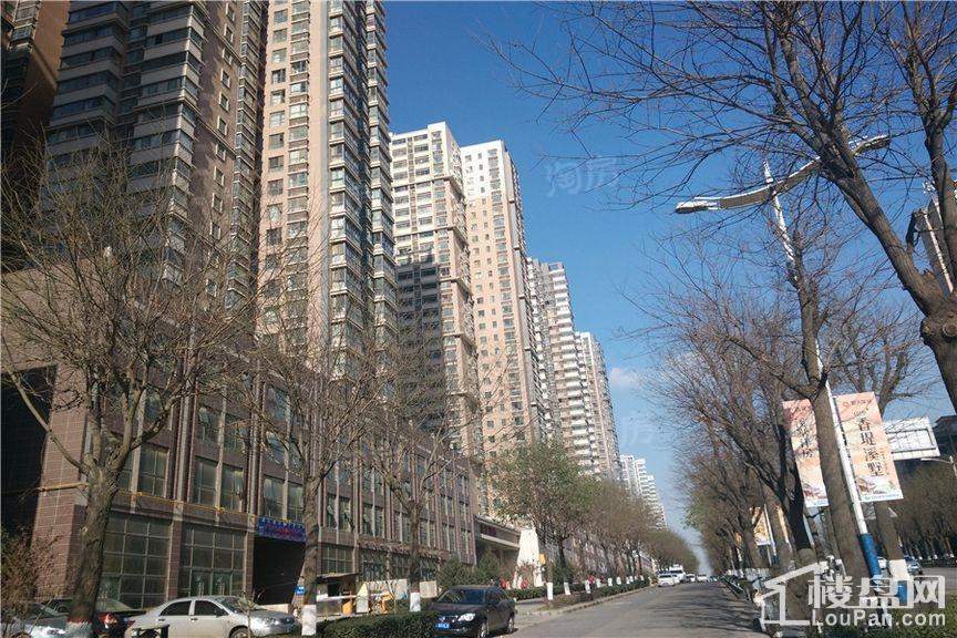 曲江观山悦实景图