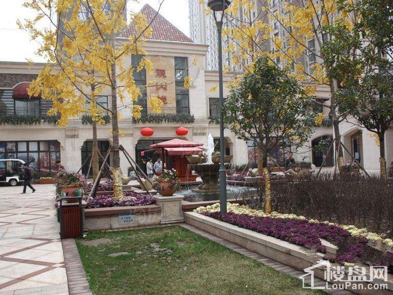 曲江观山悦实景图