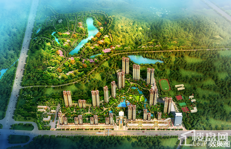 荣和悦澜山效果图