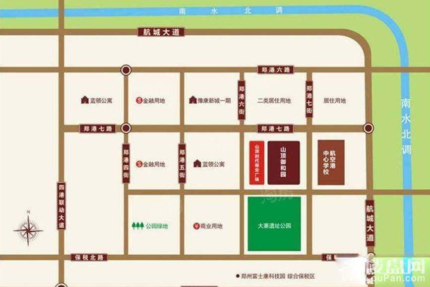 山顶御和园位置图