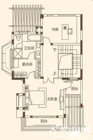 别墅b2户型四层