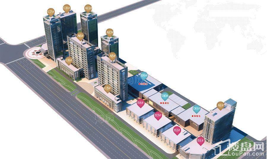 金霞跨境产贸城效果图