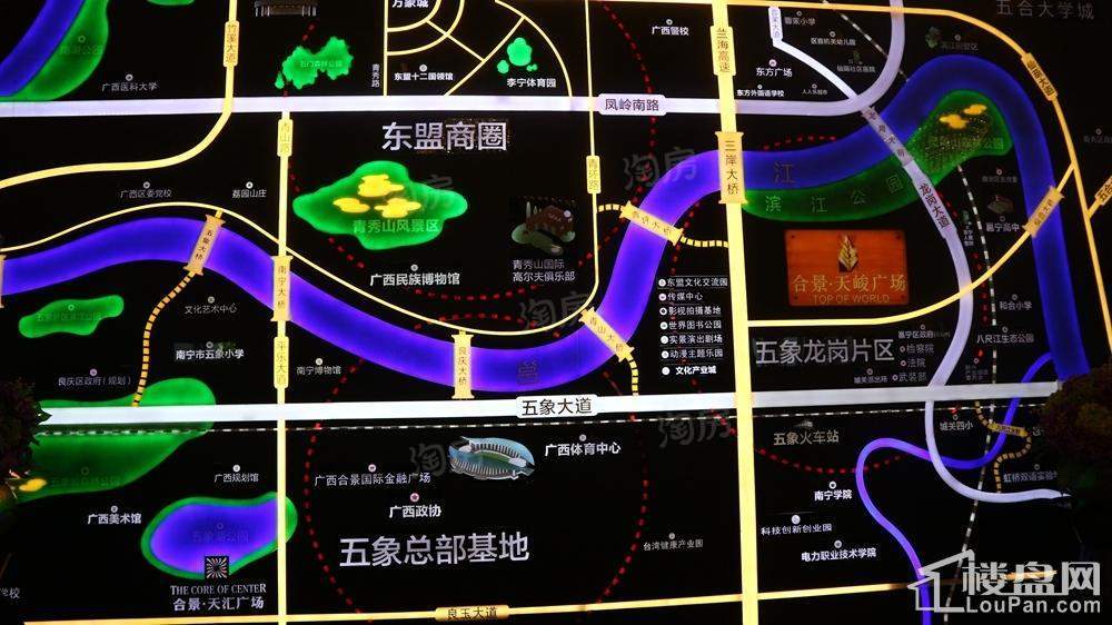 合景天峻广场位置图