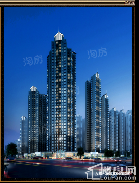 合景天峻广场效果图