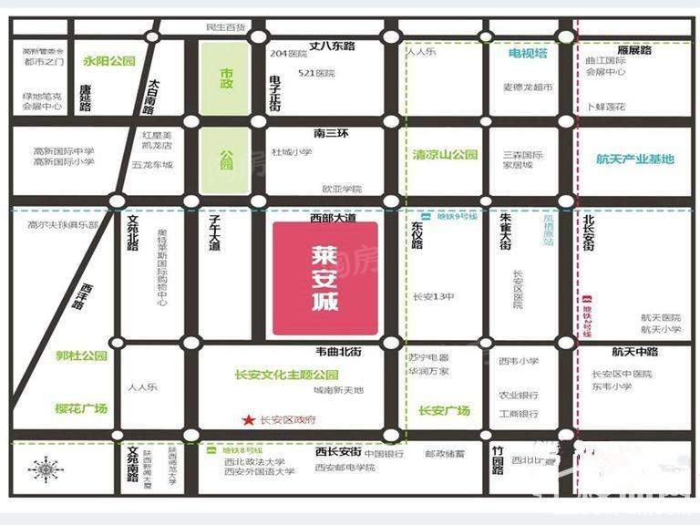 莱安城位置图