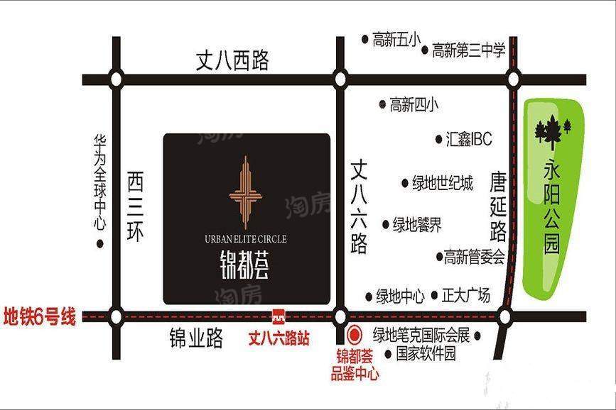 锦都荟位置图