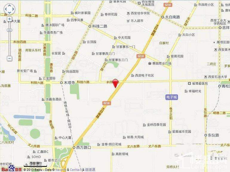 建邦华庭位置图