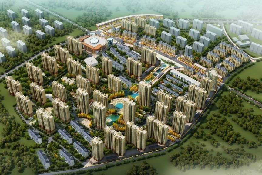 中外建·海云台效果图