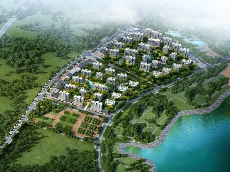 中海文昌湖效果图