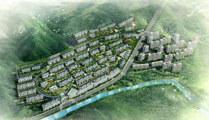 崇正水印蓝山效果图