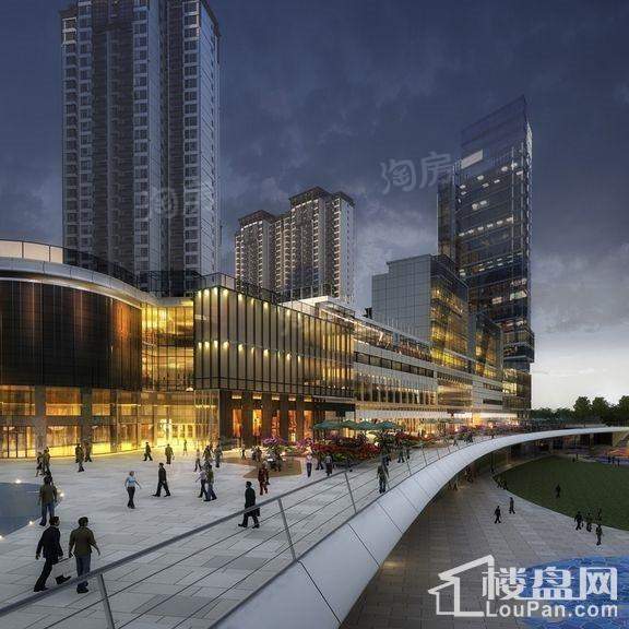 曲江汉华城效果图