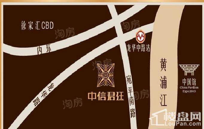 中信君廷位置图