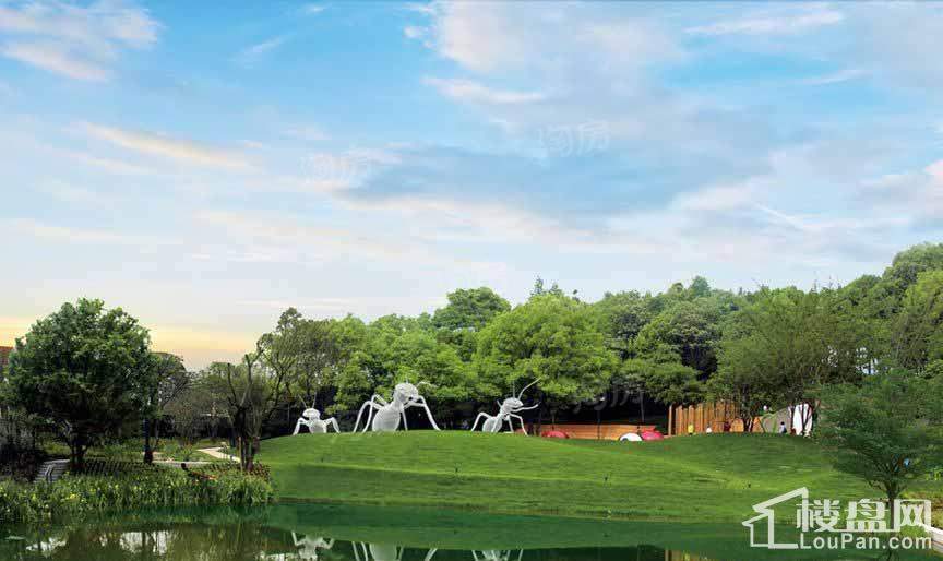 保利中航城实景图