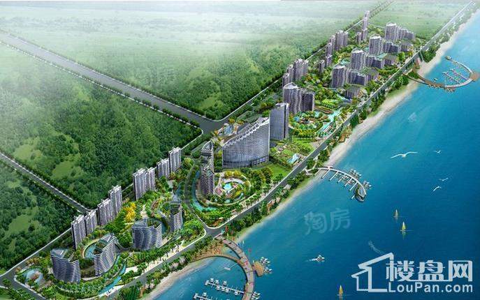 棕榈滩海景城效果图