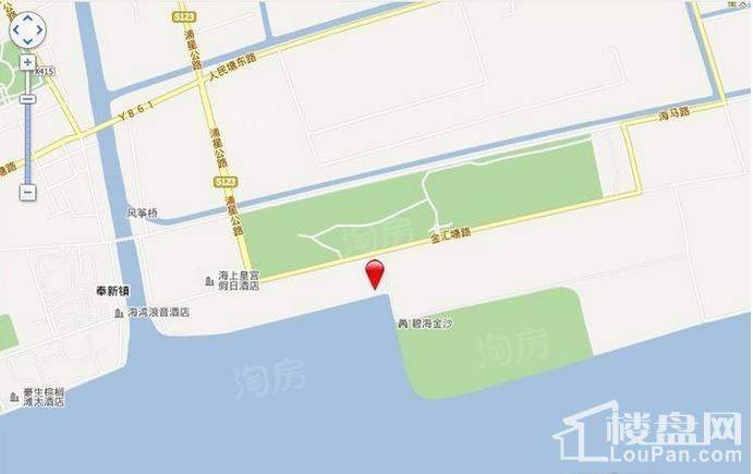 棕榈滩海景城位置图