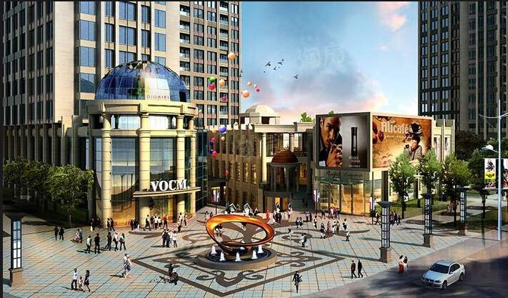 长风嘉庭国际广场效果图