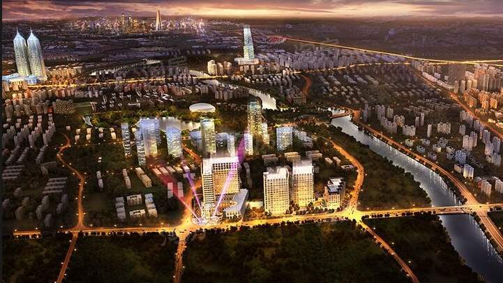 长风嘉庭国际广场实景图