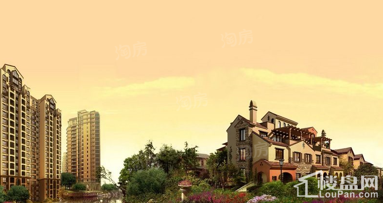 龙TOWN铂悦山效果图