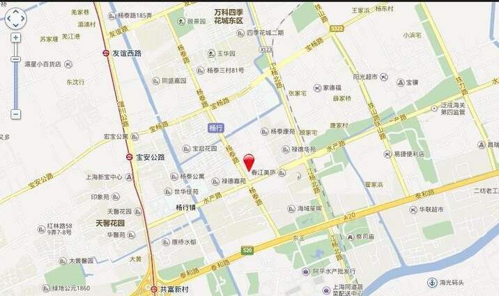 招商花园城位置图