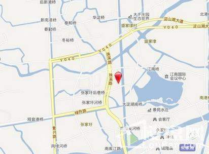 中信泰富朱家角新城别墅位置图