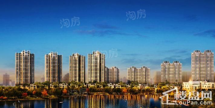 华润中央公园湖墅效果图