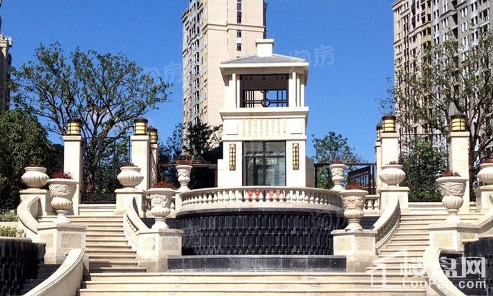 华润中央公园湖墅实景图