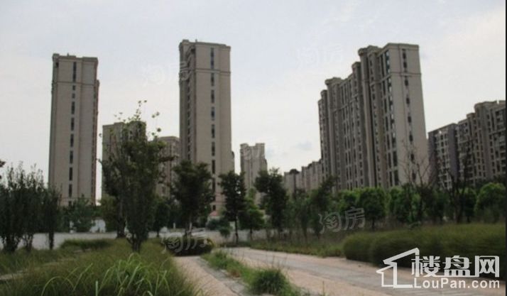 华润中央公园湖墅实景图