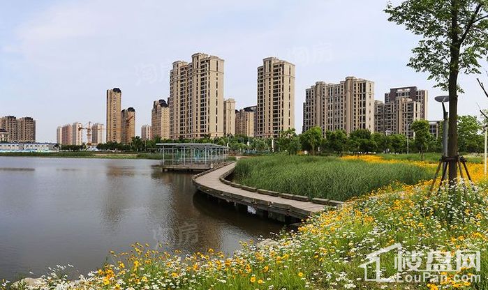 华润中央公园湖墅实景图