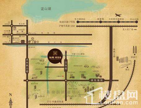 旭辉朗悦庭位置图